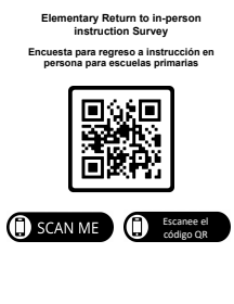 Scan here to access the parent survey